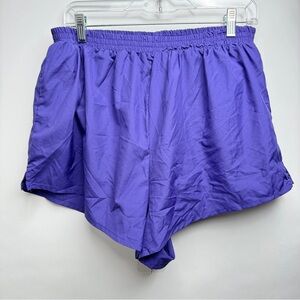 90's Vintage Men's Sz XL Purple BEACH‎ CABANA Swim Shorts